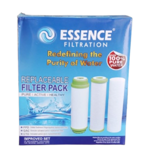 Three bottles of mineral water